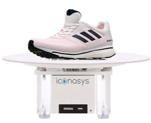 360 turntable with acrylic platform