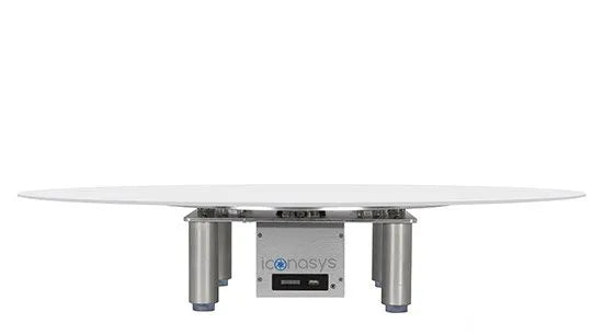 Silver XL 360 Product Photography Turntable for professional product shoots.