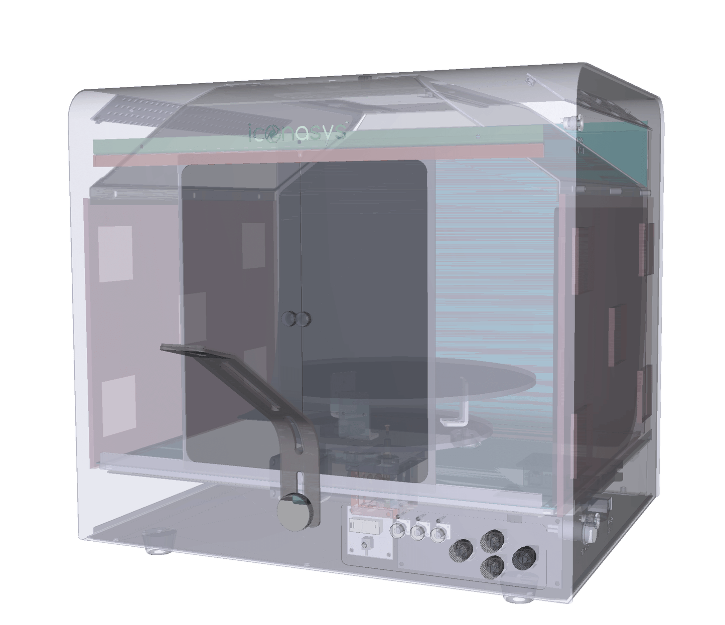 360 jewelry photography light box - the LumiCube 360 Light Box showcasing its transparent design and adjustable features.