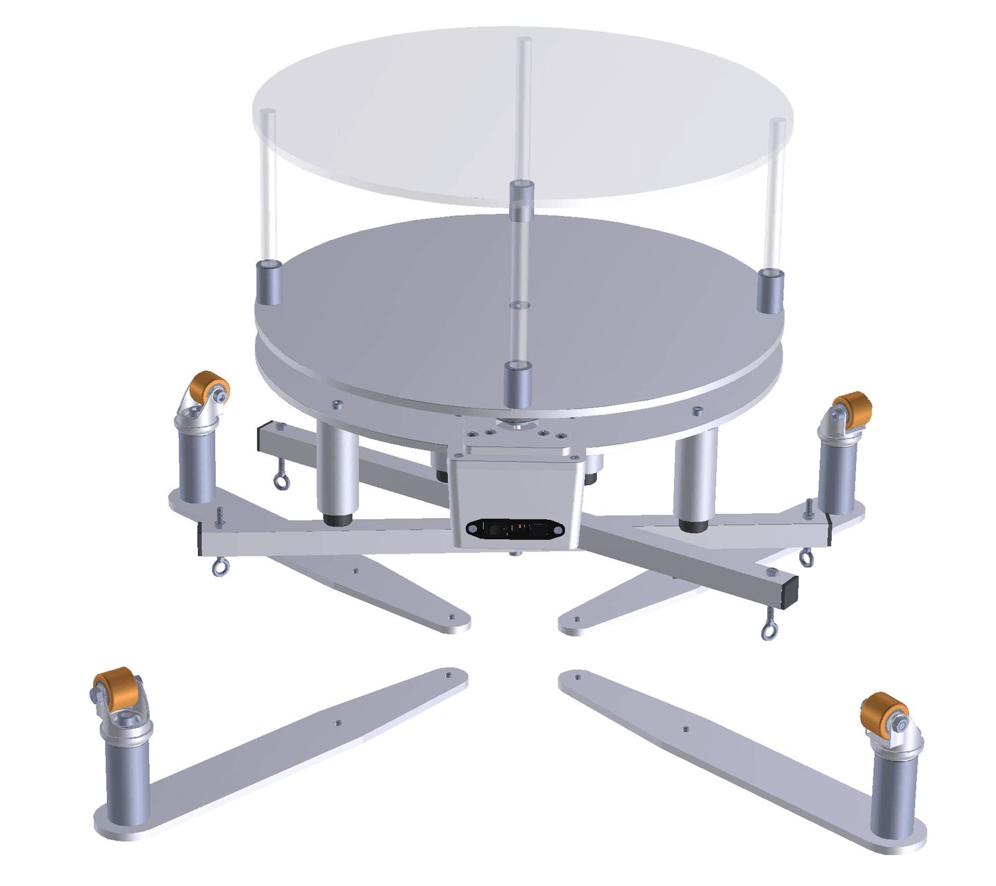 Platinum Large Heavy Duty Photography Turntable for precise 360 product image capture.
