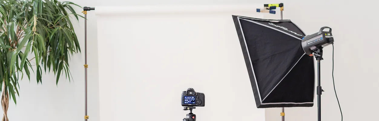 LED Studio photography setup