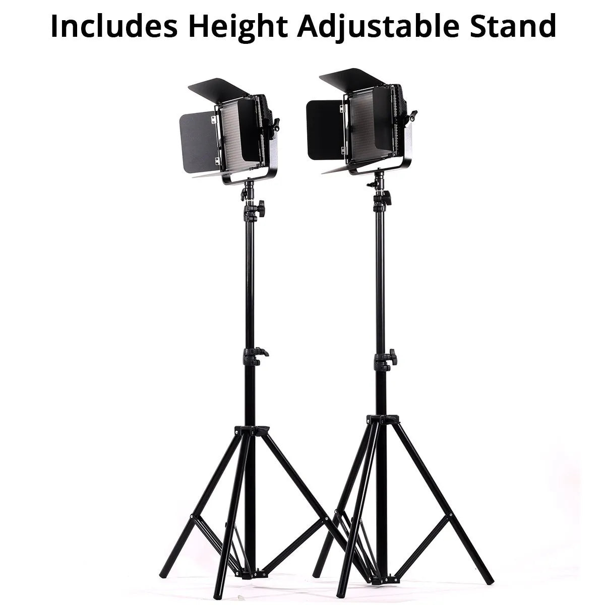 PlatinumLumi XL Photography Turntable Bundle includes height adjustable stand for optimal lighting and photography.