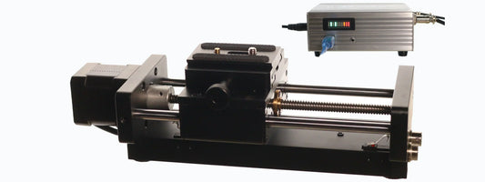 August - September 2025 Newsletter showcasing a precision machine with control unit.