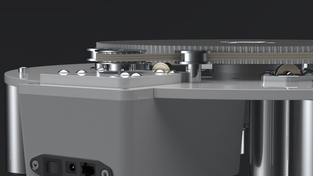 Building World Class Photography Turntables shows a CAD rendering of Platinum Large