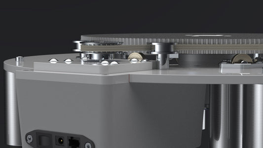 Building World Class Photography Turntables shows a CAD rendering of Platinum Large