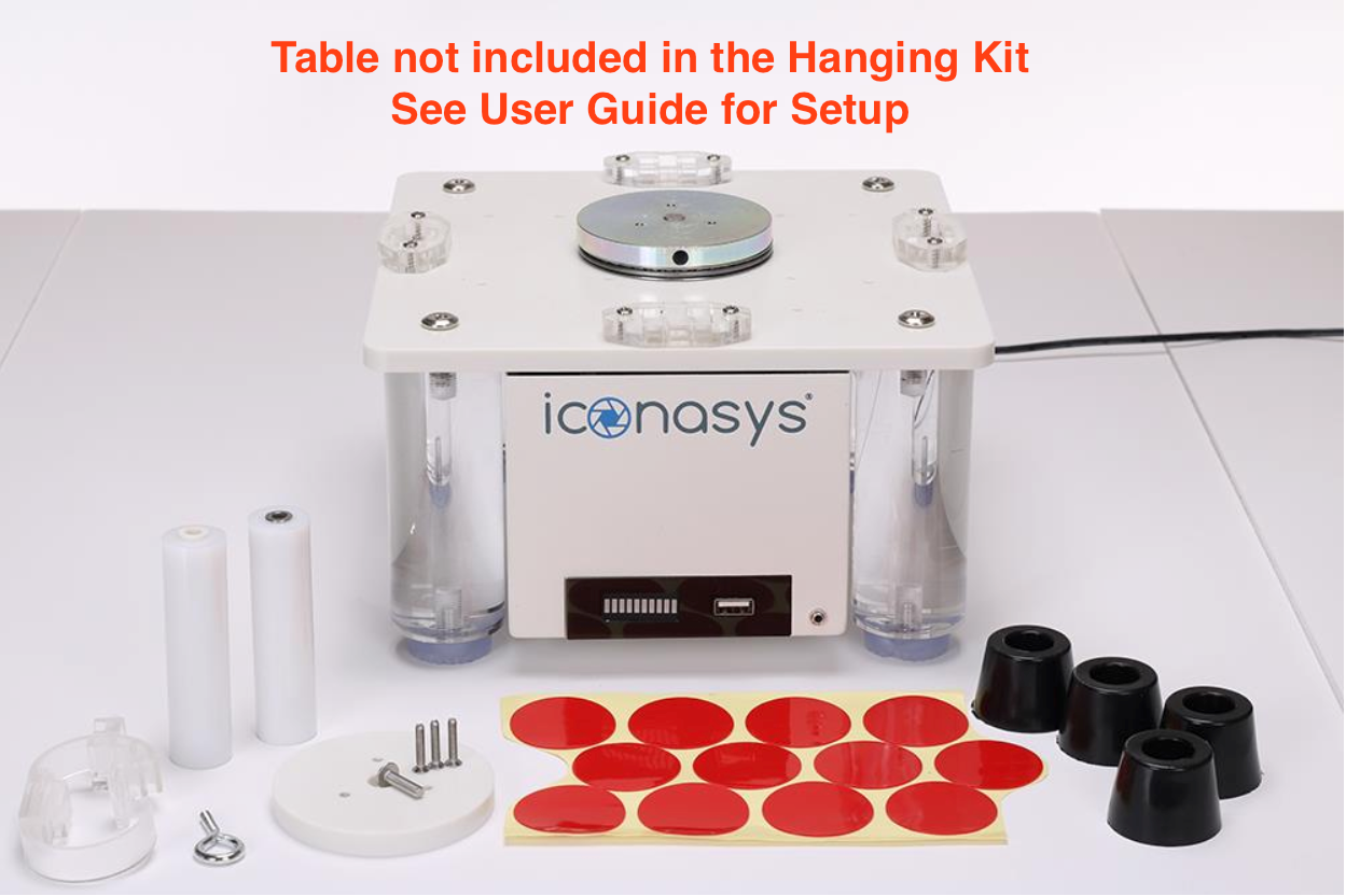 Silver Series 360 Product Photography Hanging Kit
