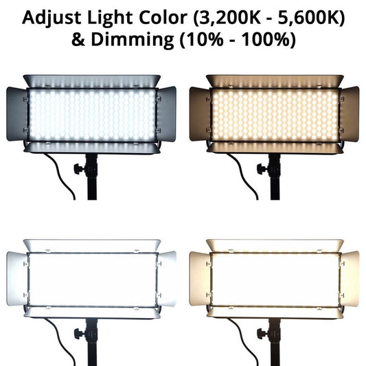 spectro-400 led light panels with details
